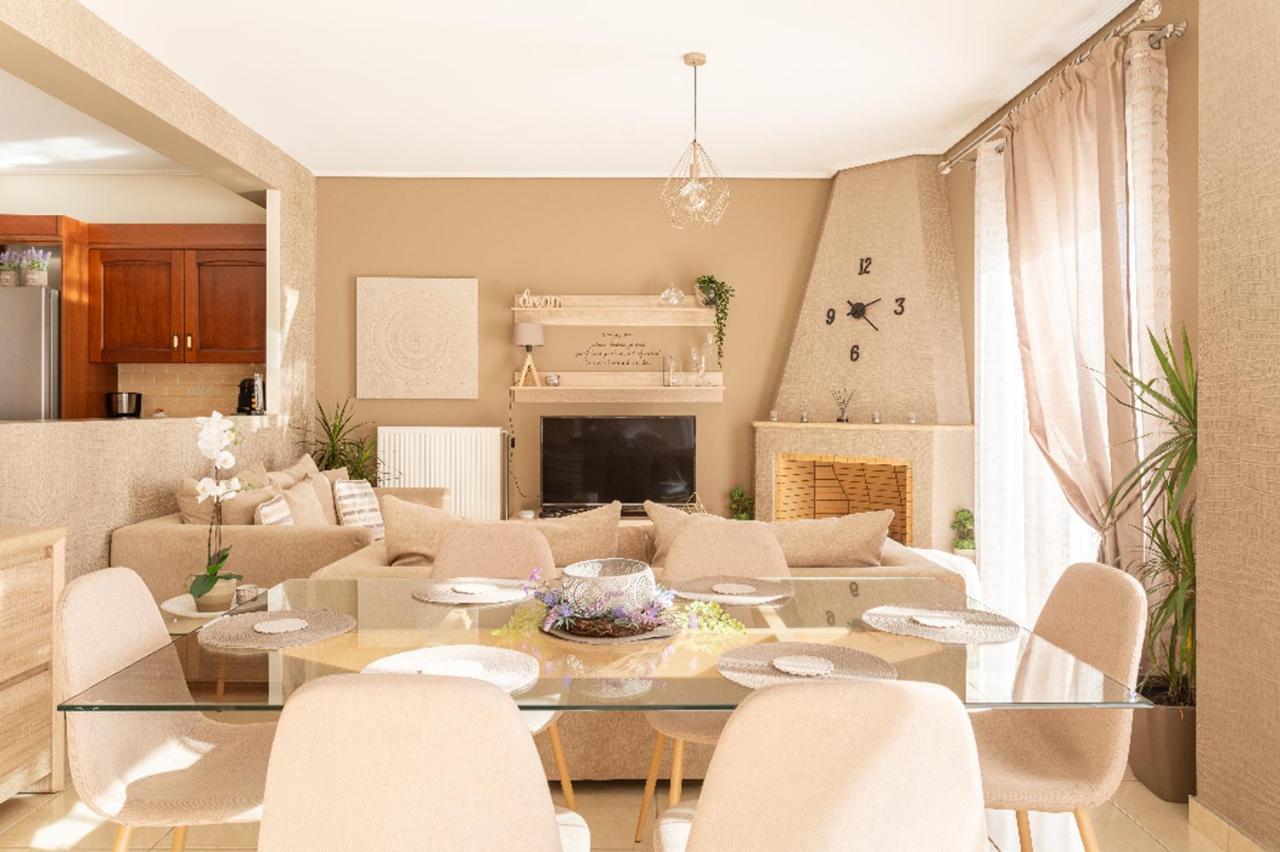 Milo Luxury House -Free Airport Pick Up-10Min Drive Villa Markópoulon Екстериор снимка